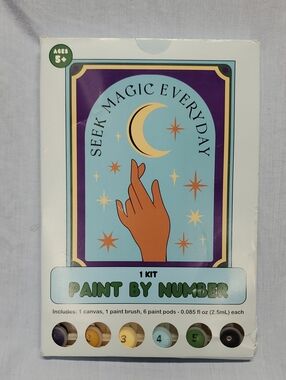 Seek Magic Everyday Paint-By-Number Kit - Multicolor